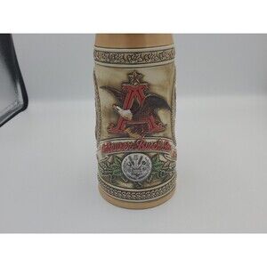 Vintage Anheuser Busch Budweiser Limited Edition "B" Series Beer Stein 1985